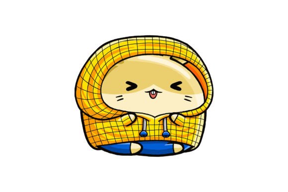 Explore the Versatile Cute Hamster Character Winter Vector 05