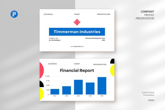 Maximizing Engagement with Clean Colorful Chart Presentations