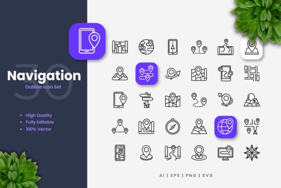Navigation Icons: A Versatile Tool for Modern Design Needs