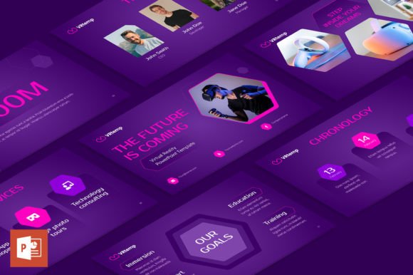 Transform Your Presentations with the Virtual Reality PowerPoint Template