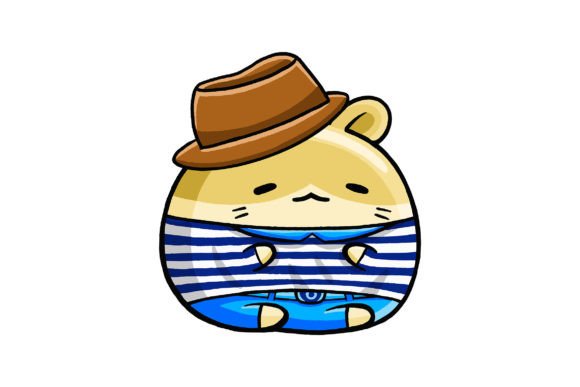 Unlock Creative Potential with Cute Hamster Character Summer 01