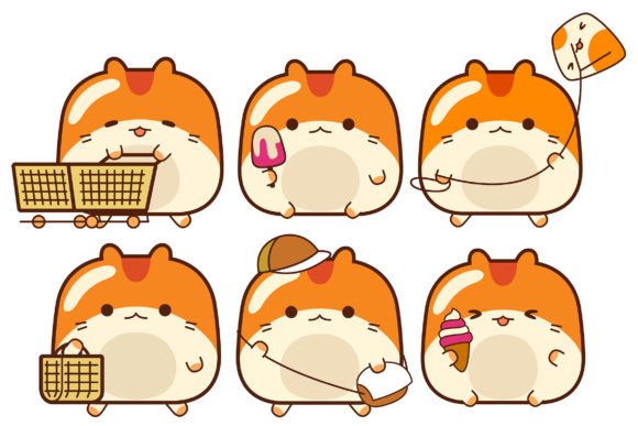 Unlocking Creativity with Cute Hamster Vector Pack 02: A Versatile Tool for Modern Design